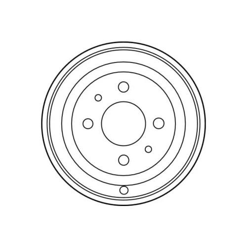 Brzdový bubon TRW DB4201 - obr. 1