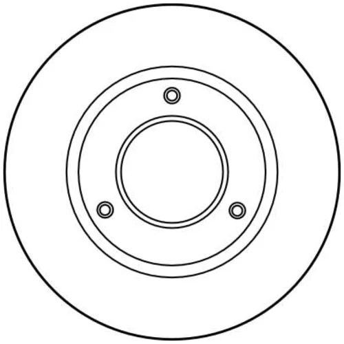 Brzdový kotúč TRW DF1215 - obr. 1