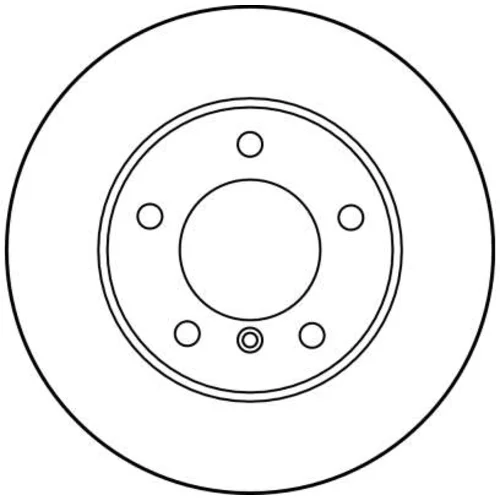 Brzdový kotúč TRW DF1599 - obr. 1