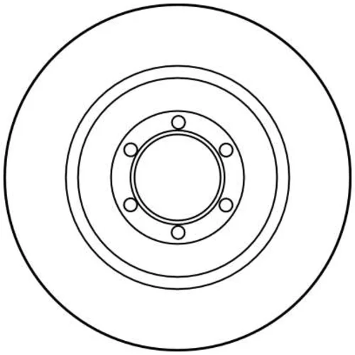 Brzdový kotúč DF1707 /TRW/ - obr. 1