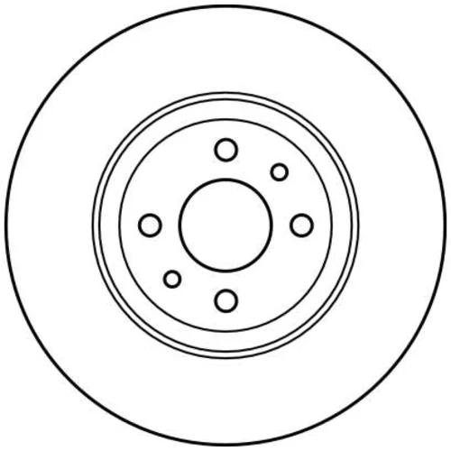 Brzdový kotúč TRW DF2566 - obr. 1