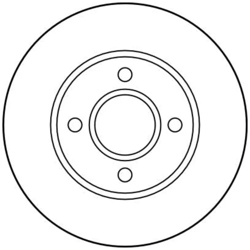 Brzdový kotúč TRW DF2682 - obr. 1