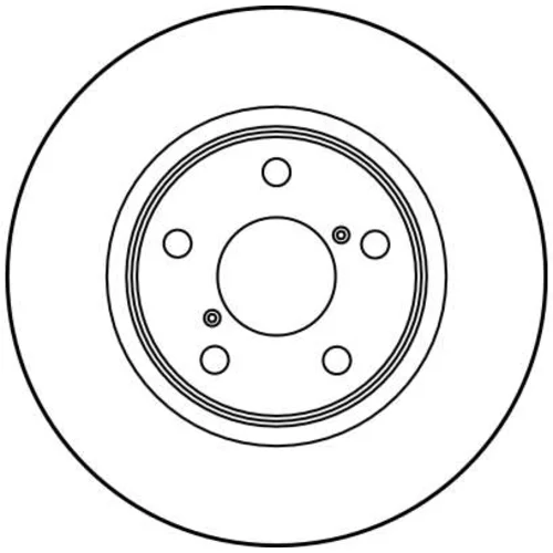 Brzdový kotúč TRW DF3091 - obr. 1