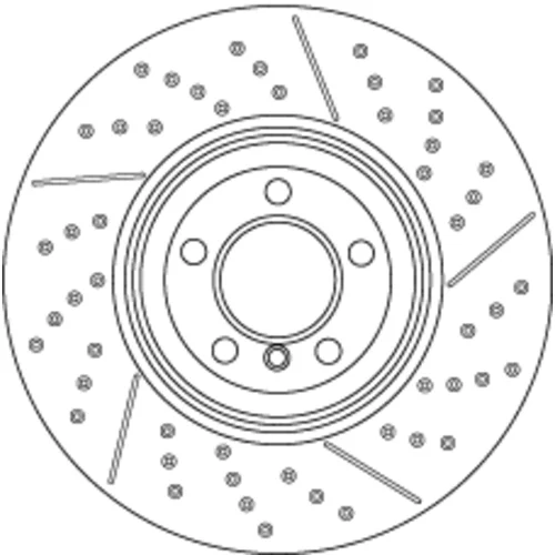 Brzdový kotúč DF6600S /TRW/
