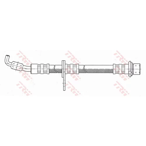 Brzdová hadica TRW PHD691 - obr. 1