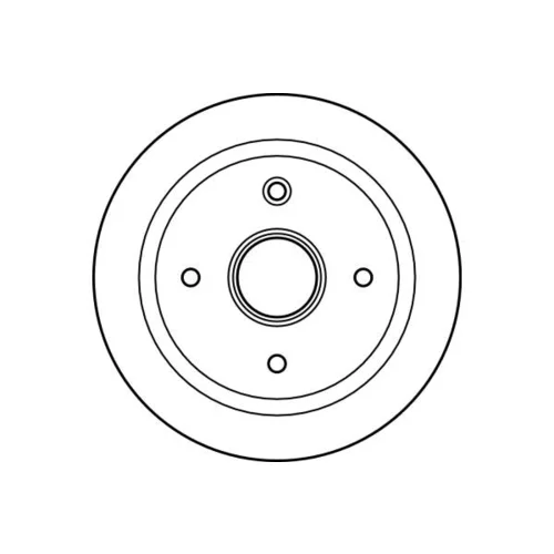 Brzdový bubon TRW DB4302 - obr. 1