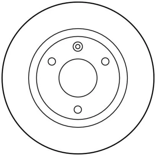 Brzdový kotúč TRW DF1120 - obr. 1