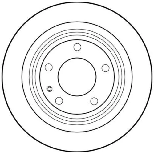 Brzdový kotúč TRW DF1592 - obr. 1