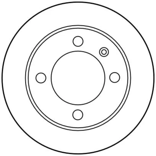 Brzdový kotúč TRW DF1630 - obr. 1