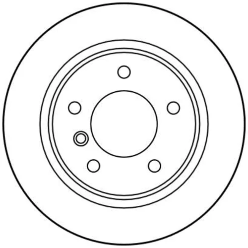 Brzdový kotúč TRW DF2767 - obr. 1