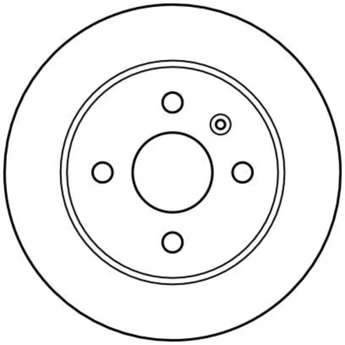 Brzdový kotúč TRW DF4050 - obr. 1