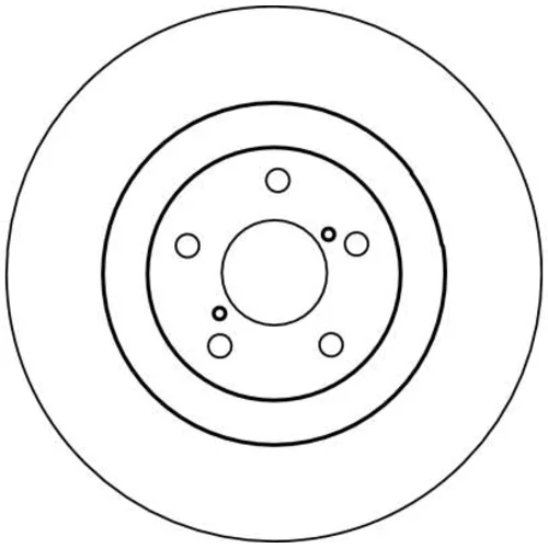 Brzdový kotúč TRW DF4103 - obr. 1
