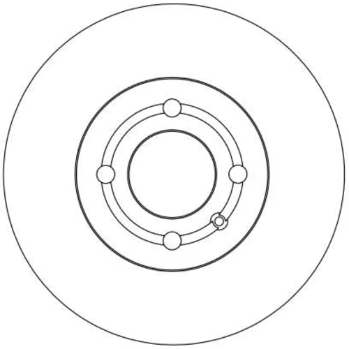 Brzdový kotúč TRW DF4232 - obr. 1
