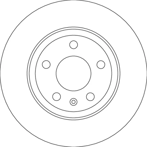 Brzdový kotúč TRW DF4756 - obr. 1