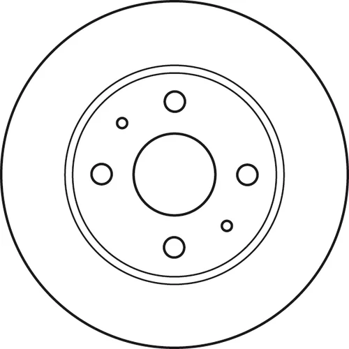 Brzdový kotúč TRW DF4887 - obr. 1