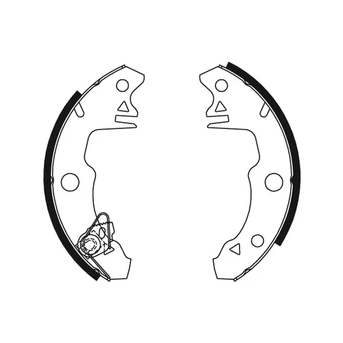 Sada brzdových čeľustí GS8319 /TRW/ - obr. 1