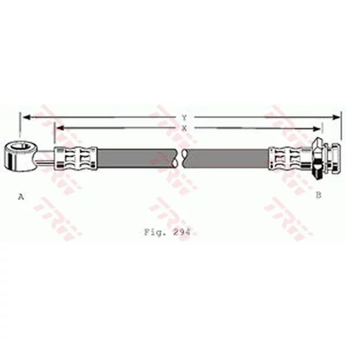 Brzdová hadica TRW PHA212