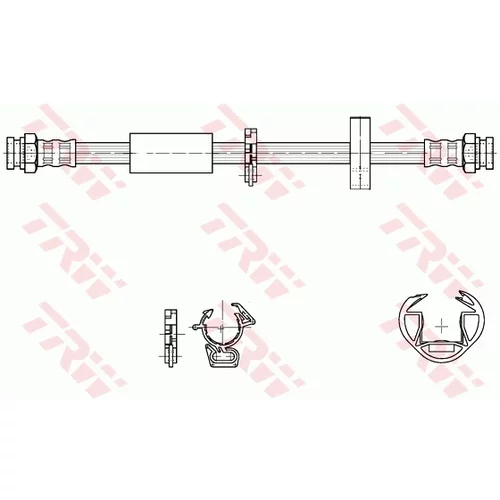 Brzdová hadica PHA317 /TRW/ - obr. 1