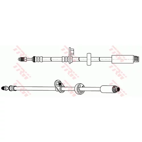 Brzdová hadica TRW PHB664 - obr. 1