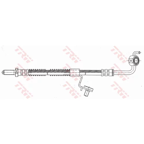 Brzdová hadica TRW PHD343 - obr. 1