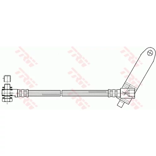 Brzdová hadica TRW PHD951 - obr. 2