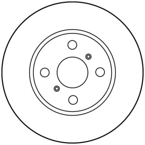 Brzdový kotúč TRW DF2658 - obr. 1