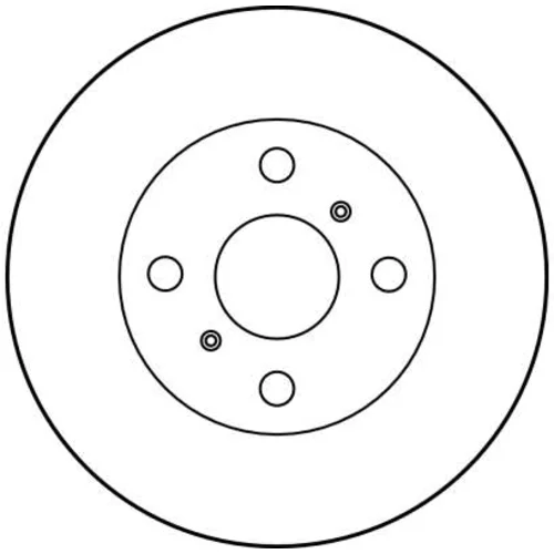 Brzdový kotúč TRW DF3101 - obr. 1