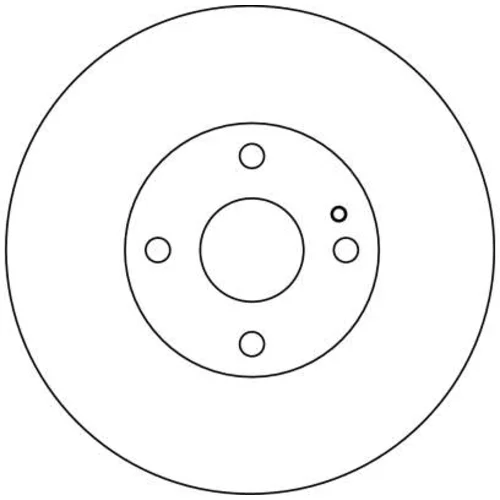 Brzdový kotúč TRW DF4247 - obr. 1