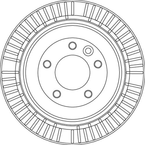 Brzdový kotúč TRW DF4794 - obr. 1