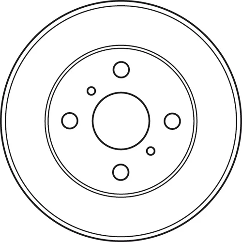 Brzdový kotúč TRW DF4884 - obr. 1