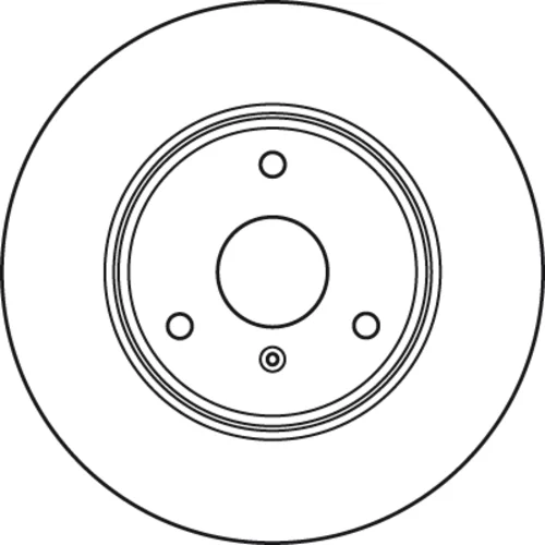 Brzdový kotúč TRW DF4961 - obr. 1