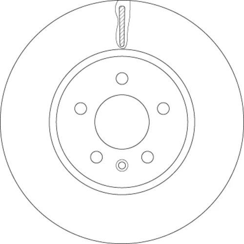Brzdový kotúč DF6260S /TRW/ - obr. 1