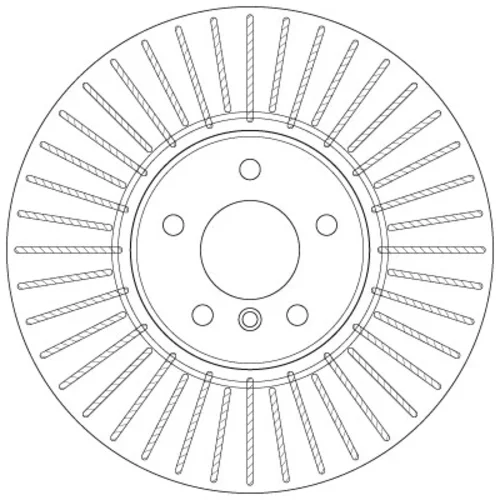 Brzdový kotúč DF6408S /TRW/ - obr. 1