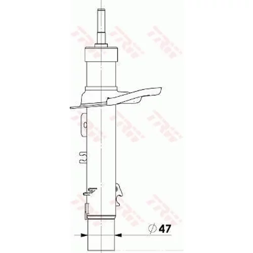 Tlmič pérovania TRW JGM1019T - obr. 1