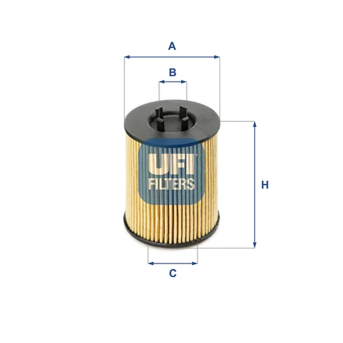 Olejový filter UFI 25.017.00