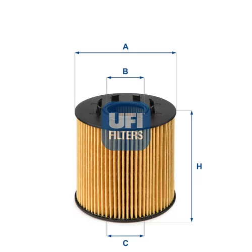 Olejový filter UFI 25.033.00