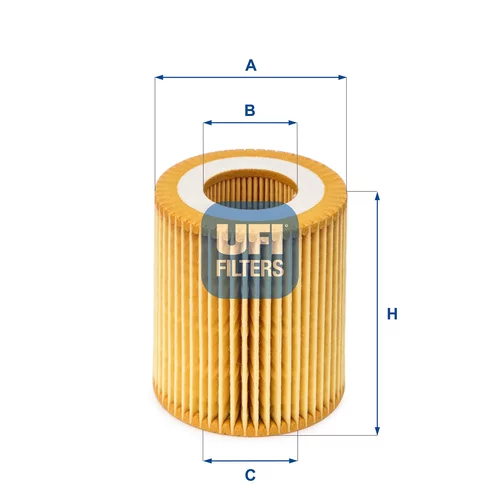 Olejový filter UFI 25.049.00