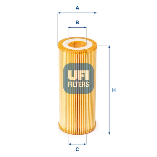 Olejový filter UFI 25.080.00