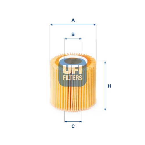 Olejový filter UFI 25.150.00