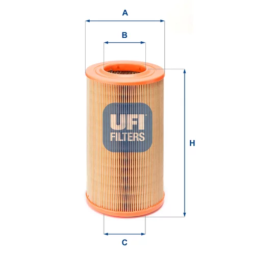 Vzduchový filter 27.524.00 /UFI/