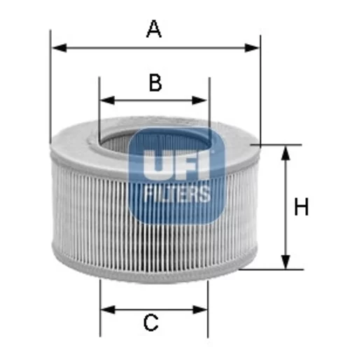 Vzduchový filter UFI 27.605.00