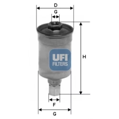 Palivový filter UFI 31.511.00