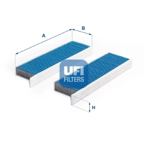 Filter vnútorného priestoru UFI 34.404.00