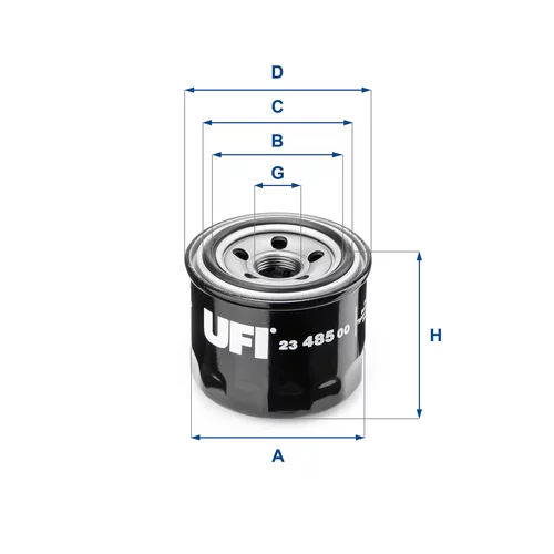 Olejový filter UFI 23.485.00