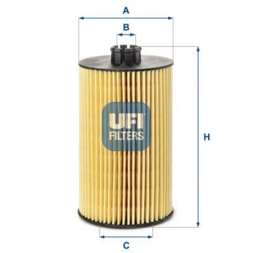 Hydraulický filter automatickej prevodovky UFI 25.245.00