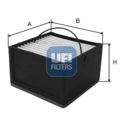 Palivový filter UFI 26.062.00