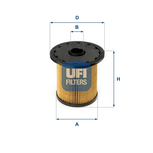 Palivový filter UFI 26.690.00