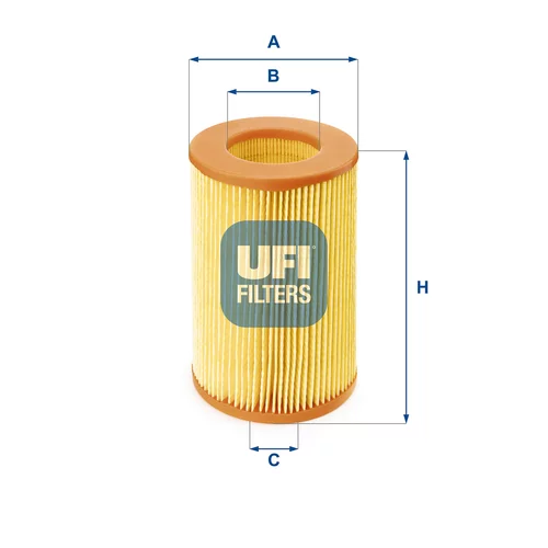 Vzduchový filter UFI 27.386.00