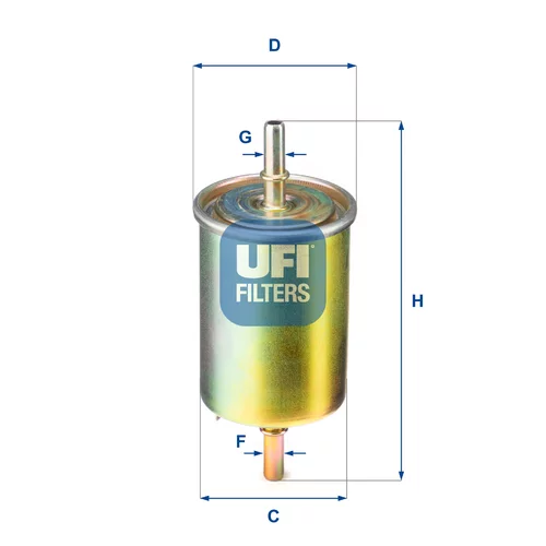 Palivový filter UFI 31.850.00