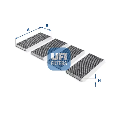 Filter vnútorného priestoru 54.255.00 /UFI/